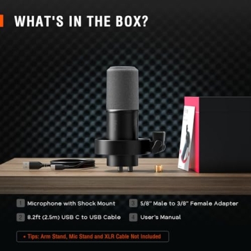 FIFINE Dynamic Microphone for Podcasts & Voice-Over