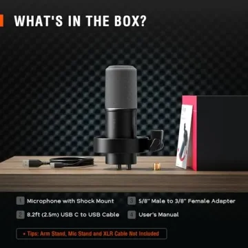 FIFINE Dynamic Microphone for Podcasts & Voice-Over