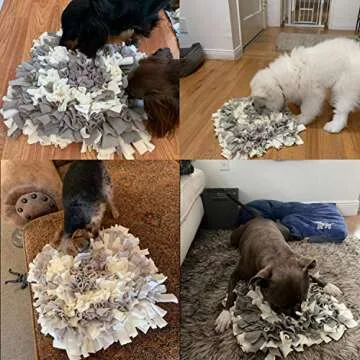 LIVEKEY Pet Snuffle Mat for Dogs - Interactive Feeding Toy