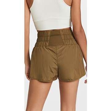 FP Movement Women's The Way Home Shorts in Army Green