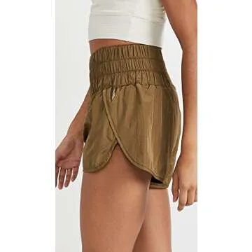 FP Movement Women's The Way Home Shorts in Army Green