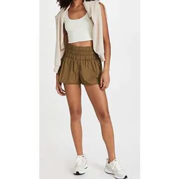 FP Movement Women's The Way Home Shorts in Army Green