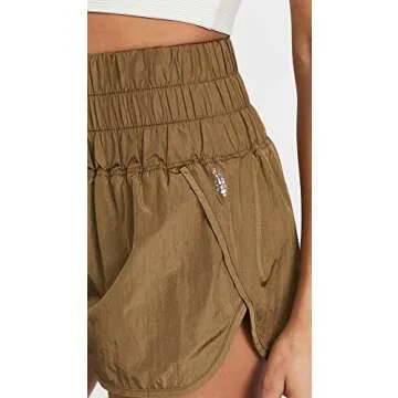 FP Movement Women's The Way Home Shorts in Army Green