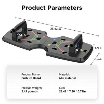 AERLANG 10-in-1 Push Up Board for All Fitness Levels