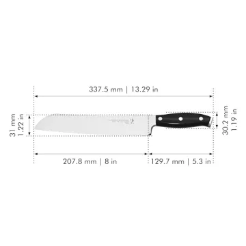 HENCKELS Forged Premio Bread Knife for Home Chefs