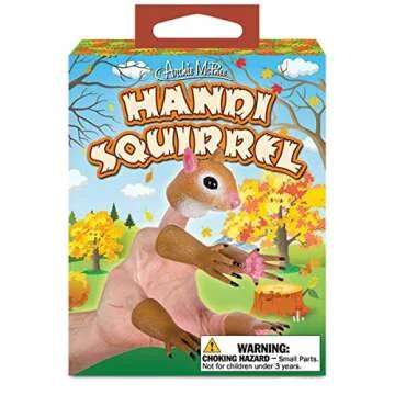 Mcphee Archie Handi Squirrel 5 Fun Finger Puppets Set