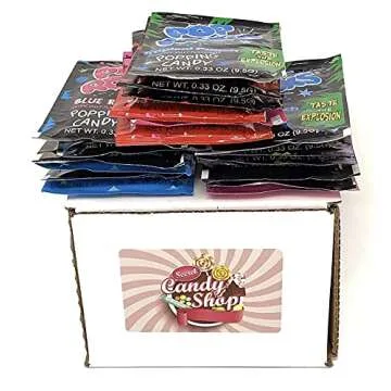 SECRET CANDY SHOP Pop Rocks Pack of 9 Flavors (2 of each flavor, Total of 18)