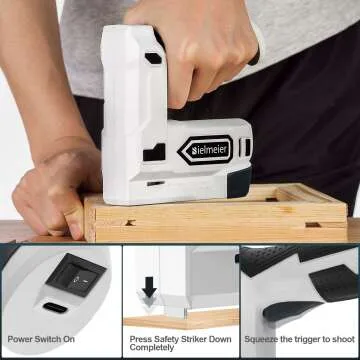 Bielmeier Cordless Electric Stapler & Nailer