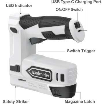 Bielmeier Cordless Electric Stapler & Nailer