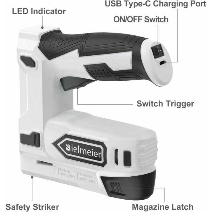 Bielmeier Cordless Electric Stapler & Nailer