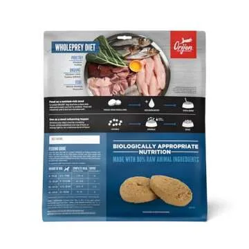 ORIJEN Original Freeze Dried Medallions, Grain Free Dry Dog Food and Topper, WholePrey Ingredients, ...