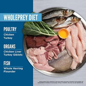 ORIJEN Original Freeze Dried Medallions, Grain Free Dry Dog Food and Topper, WholePrey Ingredients, 16 oz