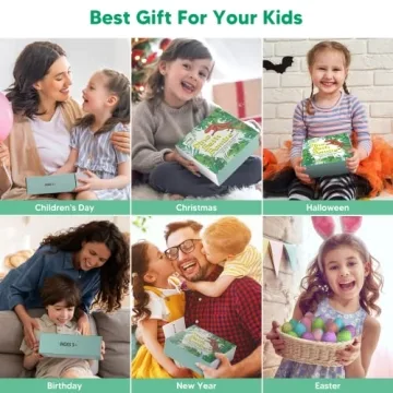 Dinosaur Bath Bombs with Surprise for Kids Gift Set