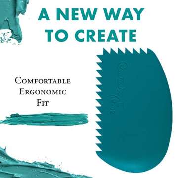 Princeton Catalyst Tools, Art Supplies for Texturizing and Moving Paint, Wedge- White