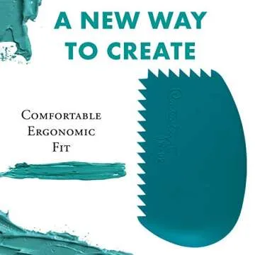 Princeton Catalyst Tools, Art Supplies for Texturizing and Moving Paint, Wedge- White