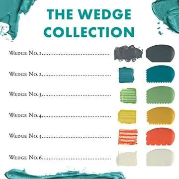 Princeton Catalyst Tools, Art Supplies for Texturizing and Moving Paint, Wedge- White