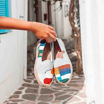 UIN Women's Lightweight Casual Espadrilles Slip Ons