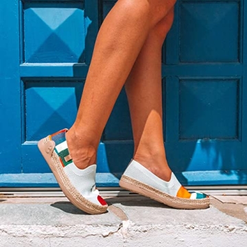 UIN Women's Lightweight Casual Espadrilles Slip Ons