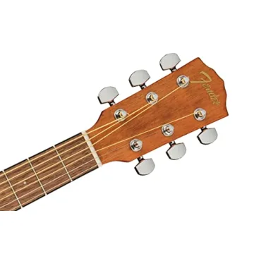 Fender FA-15 3/4 Acoustic Guitar with Gig Bag in Green