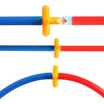 Dazmers Building Sticks - 800 Piece STEM Construction Set