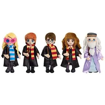 Harry Potter™ 8-Inch Spell Casting Wizards Luna Lovegood™ Small Plushie with Sound Effects, Kids Toys for Ages 3 Up by Just Play