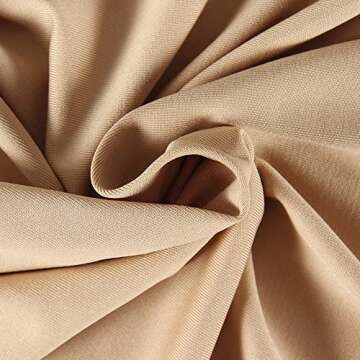 PRIMODA Women's Sexy Asymmetrical Spaghetti Strap Dress Square Neck Sleeveless Bodycon Midi Club Dress(Khaki L)