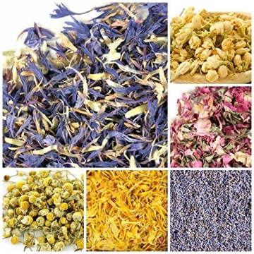 Edible Bulk Dried Flowers for Crafts and Cooking