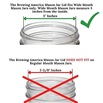 Leak-Proof Mason Jar Lids - Airtight Flip Cap Design
