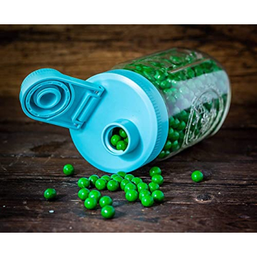 Leak-Proof Mason Jar Lids - Airtight Flip Cap Design