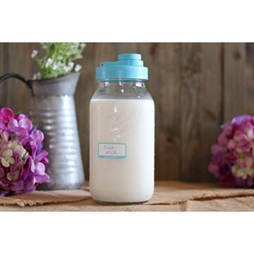 Leak-Proof Mason Jar Lids - Airtight Flip Cap Design