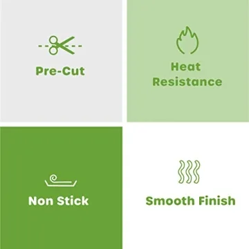 Comfy Package 200 Count Non-Stick Baking Parchment Paper