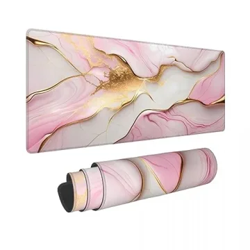 CANFLASHION Desk Pad, Office Desk Mat - Large Gaming Mouse Pad, Durable Waterproof