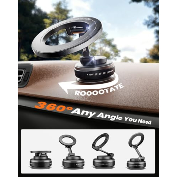 Boowe Ultra Strong Magnetic Phone Holder for Cars 2026