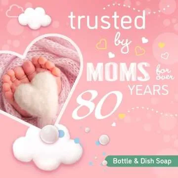 Dreft Bottle and Dish Soap | Made to Clean Baby Bottles, Sippy Cups, Pacifiers, Breast Pumps, & More | Gently Removes Milk Film & Odors | Plant Based, Fragrance Free Dish Soap | 3 Fl Oz (Pack of 2)