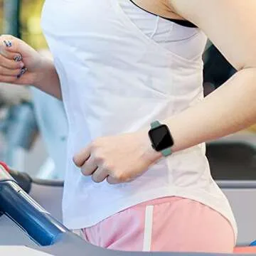 Stylish Acrbiutu Thin Silicone Band for Apple Watch