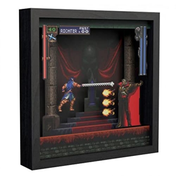 Pixel Frames Castlevania 3D Art for Gamers and Collectors