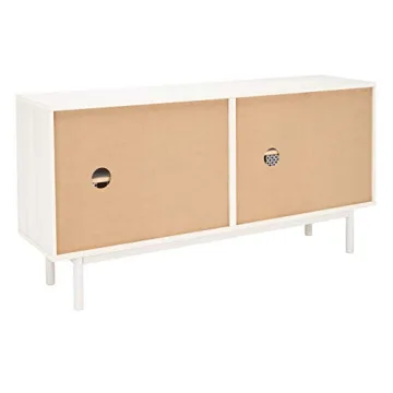 Beautiful Safavieh Piran 4-Door Media TV Stand for Entertaining