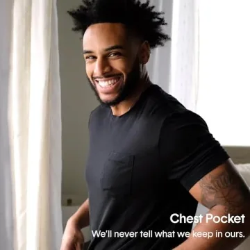 Tommy John Men's Premium Crew Neck Tee for All-Day Comfort