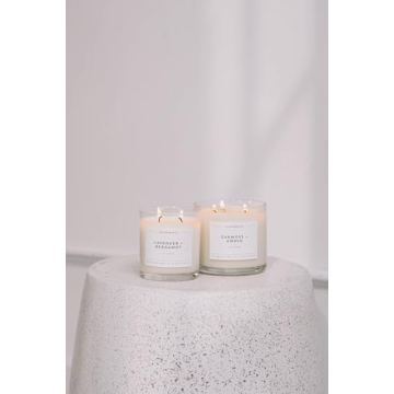 Calyan Wax Candle | Apples & Maple Bourbon | 3 Wicks