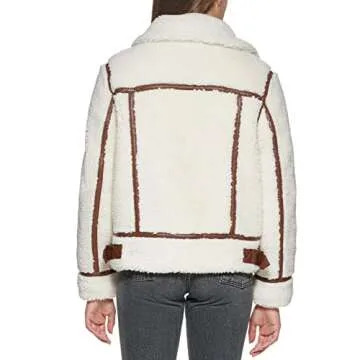 Levi's Sherpa Moto Jacket for Women - Chic & Cozy