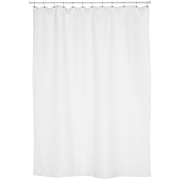 Carnation Home Fashions Fabric Extra Long Shower Curtain Liner 70" x 84"