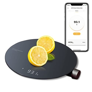 HOTO Smart Food Scale: Digital Scale for Kitchen, Coffee & Diet Tracking