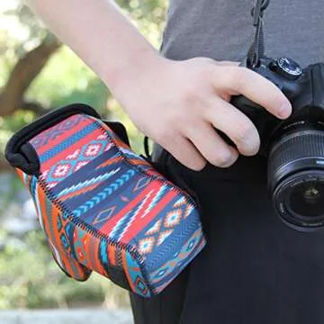 USA GEAR DSLR Camera Sleeve with Neoprene Protection and Storage