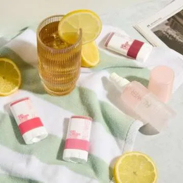 FLOWER Beauty Lip & Cheek Gel Crush | Cream Blush and Lips Tint in One Portable Multistick | Hydrating Burst of Color | (Blackberry)