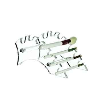 AMT 7-Slot Acrylic Pen Holder for Makeup and Pens