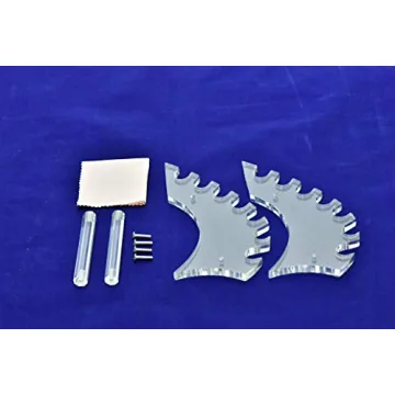 AMT 7-Slot Acrylic Pen Holder for Makeup and Pens