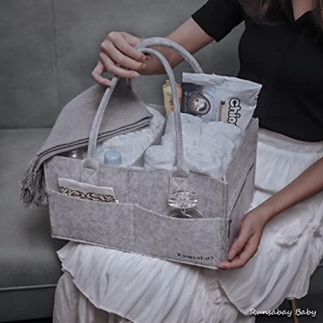 Runsabay Versatile Baby Diaper Caddie Organizer for All
