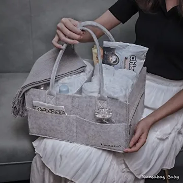 Runsabay Versatile Baby Diaper Caddie Organizer for All