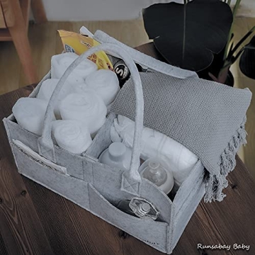 Runsabay Versatile Baby Diaper Caddie Organizer for All