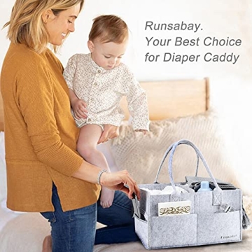 Runsabay Versatile Baby Diaper Caddie Organizer for All
